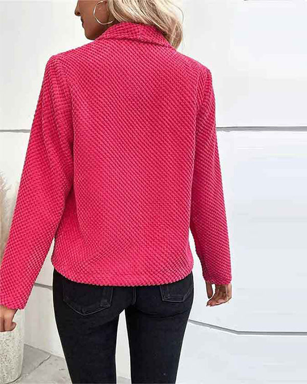 Clidress 2023 Lapel Suit Solid  Coat Jacket