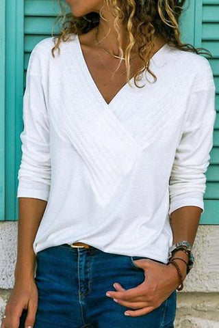 Clidress Colorful Sequins Sleeves Blouse