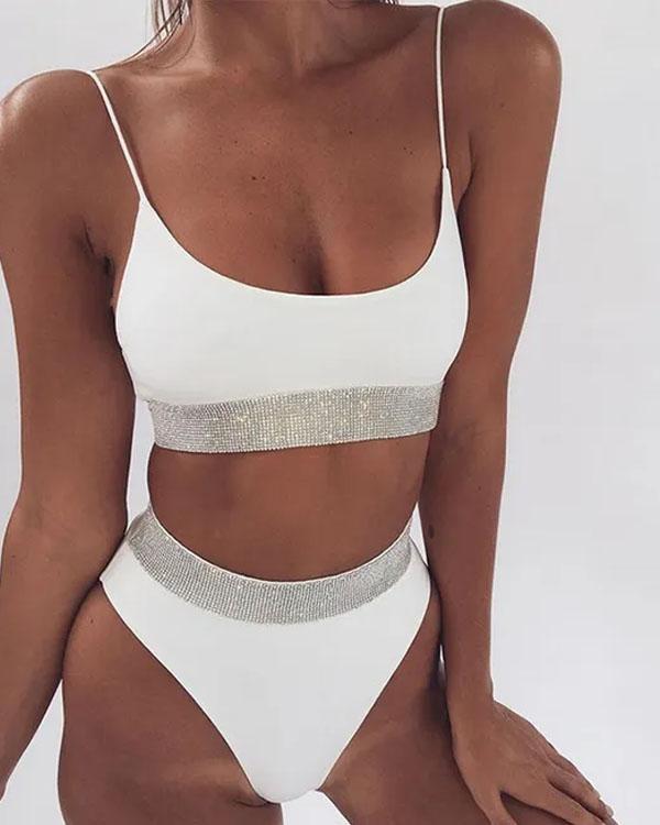 Clidress Sequin Edge Bikini Set