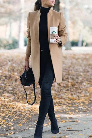 Clidress Plaid British Style Cardigan