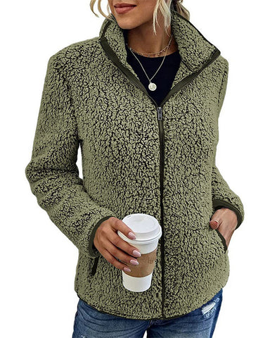 Clidress Plaid British Style Cardigan