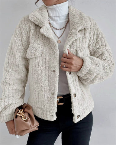 Clidress Plaid British Style Cardigan