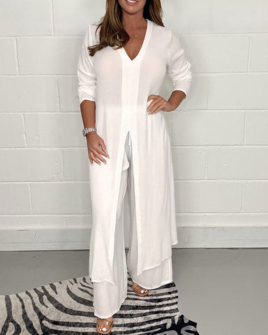 Clidress Retro Radish Plus Size Jumpsuit