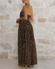 Ensemble robe plissée en maille asymétrique Clidress