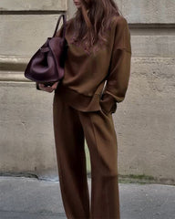 Clidress Sweatsuit & Pant 2 Piece Set