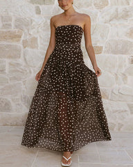 Ensemble robe plissée en maille asymétrique Clidress