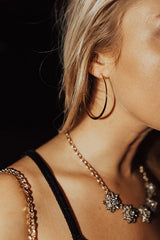 Drama Queen Hoop Earrings