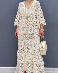 Ensemble robe plissée en maille asymétrique Clidress