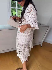 Ensemble robe plissée en maille asymétrique Clidress