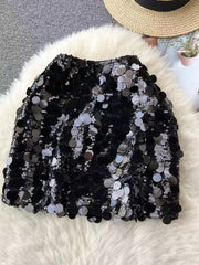 Jupe midi à sequins Clidress (SOLDES)