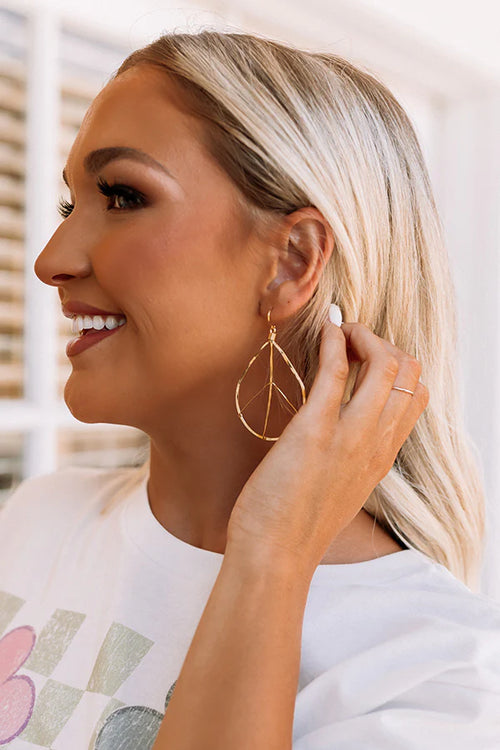 Central Avenue Leaf Earrings