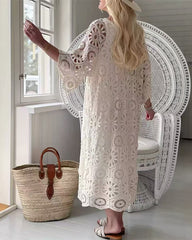 Ensemble robe plissée en maille asymétrique Clidress