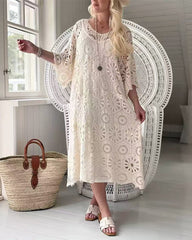 Ensemble robe plissée en maille asymétrique Clidress