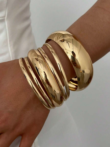 Fashionable Multi-Layer Chains Long Necklace