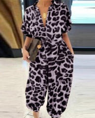 Clidress Retro Radish Plus Size Jumpsuit