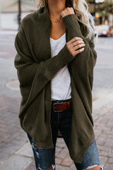 Clidress Batwing Sleeves Sweater Cardigans