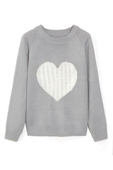 Clidress Thanks Love Heart Sweaters