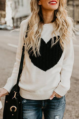 Clidress Thanks Love Heart Sweaters