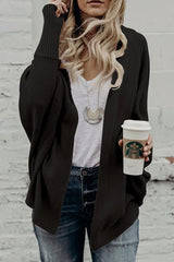 Clidress Batwing Sleeves Sweater Cardigans