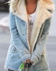 Clidress Fluffy lined Cotton Padded Jacket