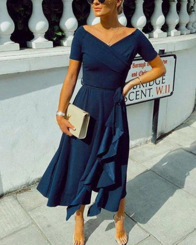 Clidress Holow Out Boho Crochet Top Skirt