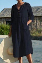 Clidress Cotton Linen So Soft Dress