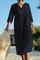 Clidress Cotton Linen So Soft Dress