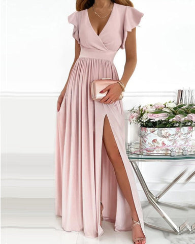 Clidress Big Pocket A Line Cotton Dress