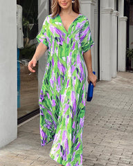Clidress V Neck Dopamine Happy Dress