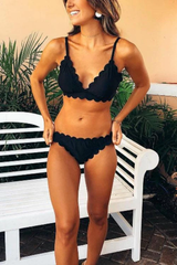 Clidress Shell Edge Bikini Swimwear