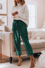 Clidress Sequin Jogging Party Pants(SALE)