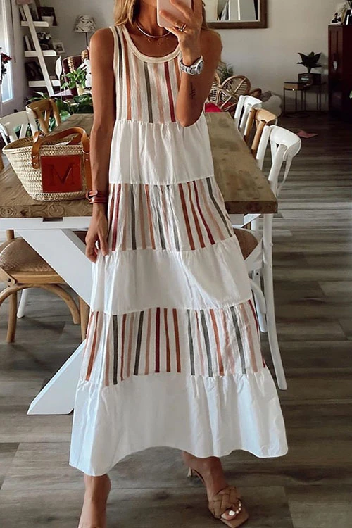 Clidress Sweet Sundress Maxi Dress