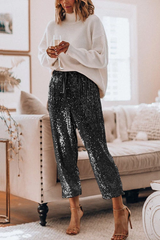 Clidress Sequin Jogging Party Pants(SALE)