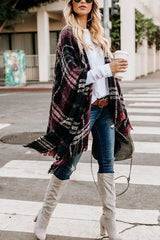 Clidress Gird Cloak Poncho Sweater Cardigan